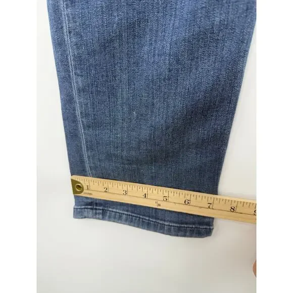 Paige Federal Jeans Men 36x33 Blue Stretch Slim Straight Leg Casual Comfort